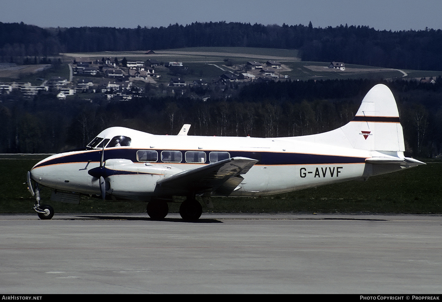Aircraft Photo of G-AVVF | De Havilland D.H. 104 Dove 8 | Martin-Baker | AirHistory.net #663005
