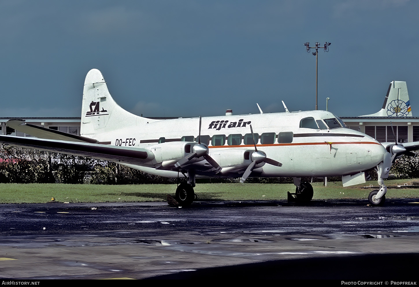Aircraft Photo of DQ-FEC | De Havilland D.H. 114 Heron 2X | Fiji Airways | AirHistory.net #663006