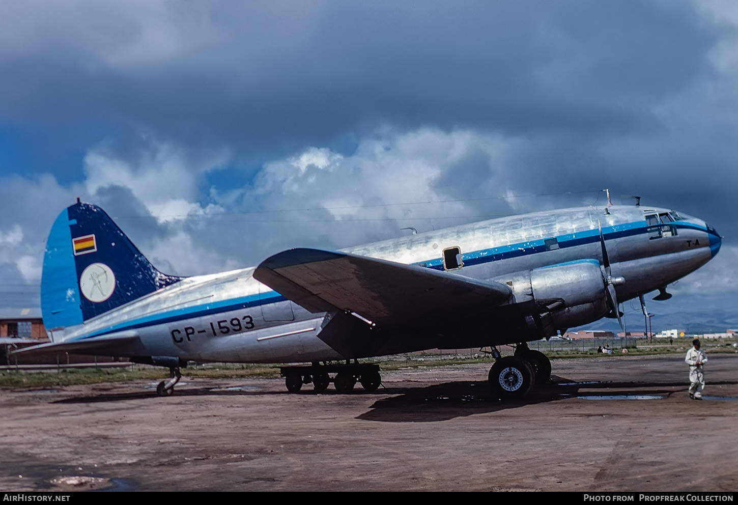 Aircraft Photo of CP-1593 | Curtiss C-46D Commando | AirHistory.net #663009