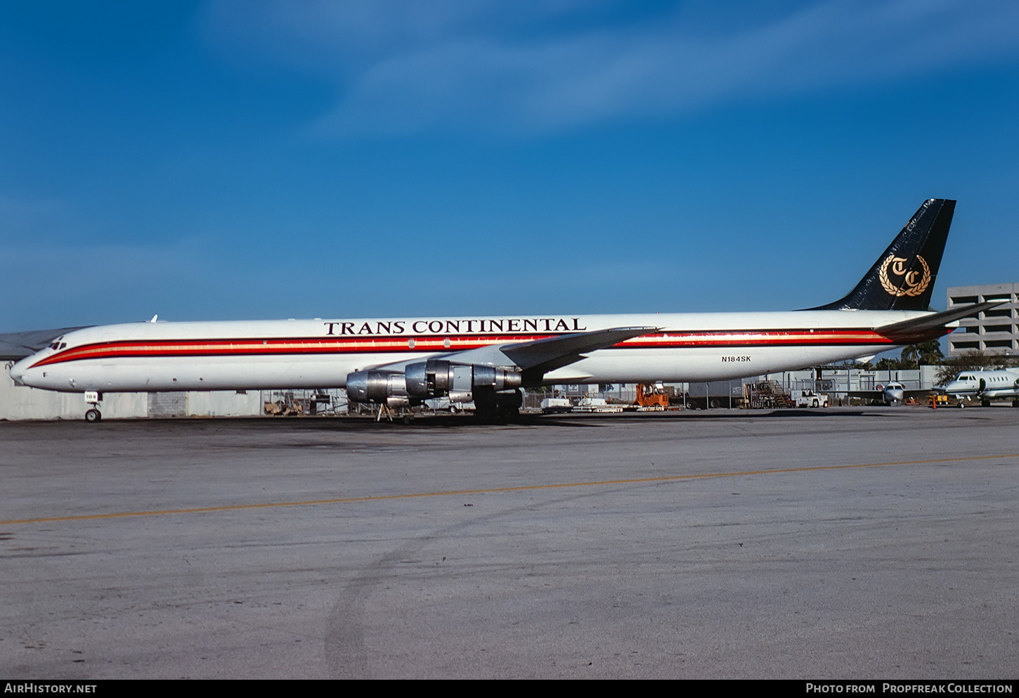 Aircraft Photo of N184SK | Douglas DC-8-61(F) | Trans Continental Airlines | AirHistory.net #663010
