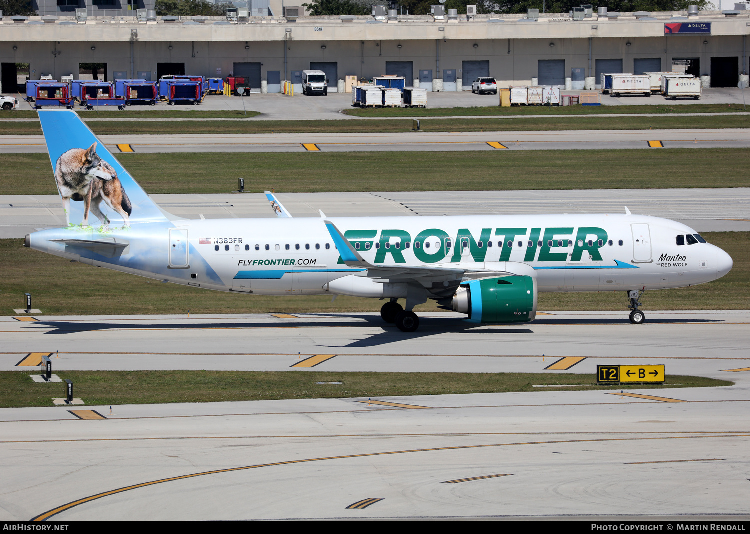 Aircraft Photo of N383FR | Airbus A320-251N | Frontier Airlines | AirHistory.net #663017