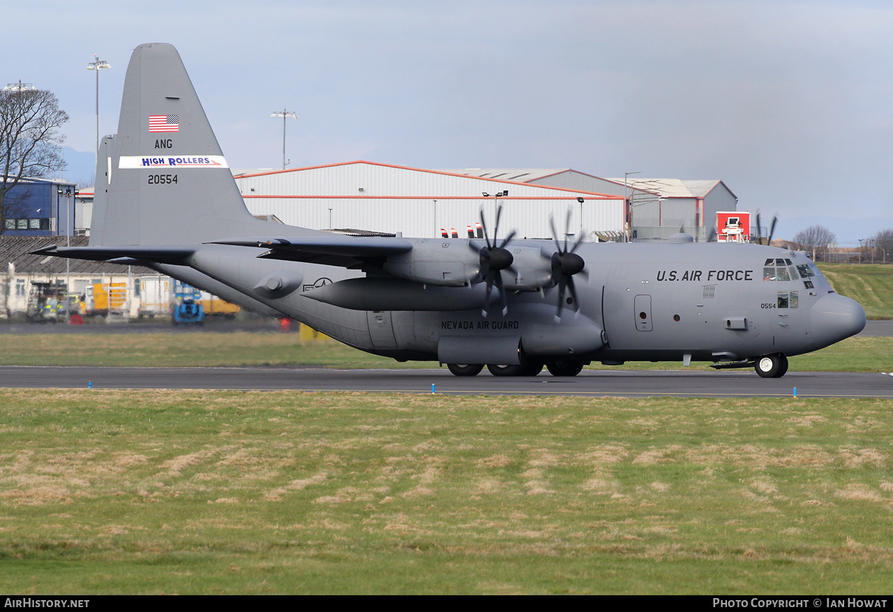 Aircraft Photo of 92-0554 / 20554 | Lockheed C-130H Hercules | USA - Air Force | AirHistory.net #663024