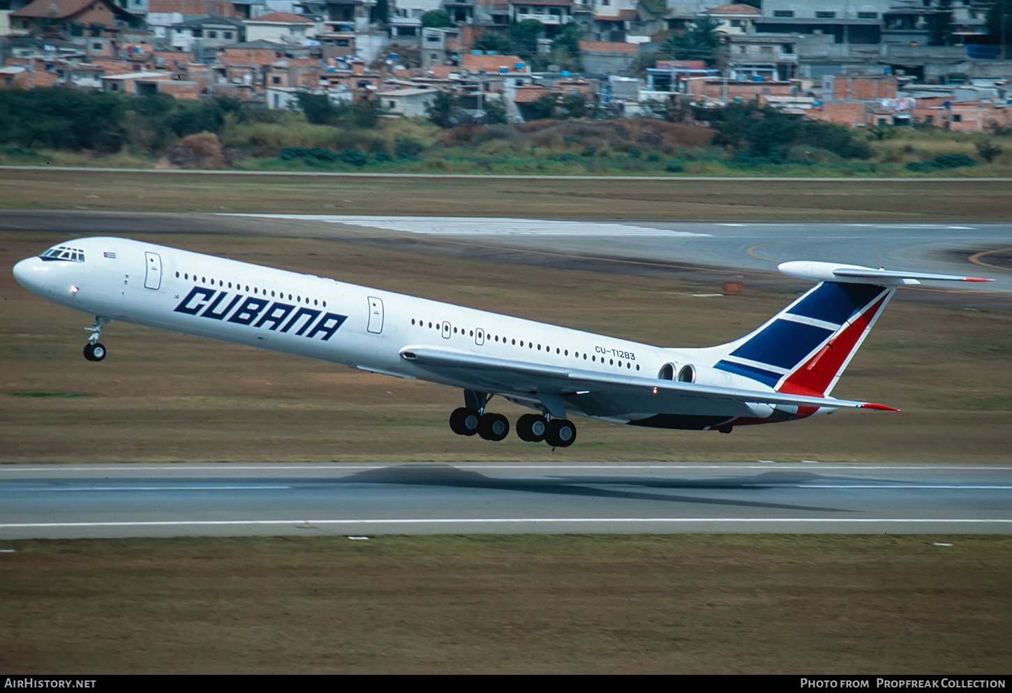 Aircraft Photo of CU-T1283 | Ilyushin Il-62M | Cubana | AirHistory.net #663028