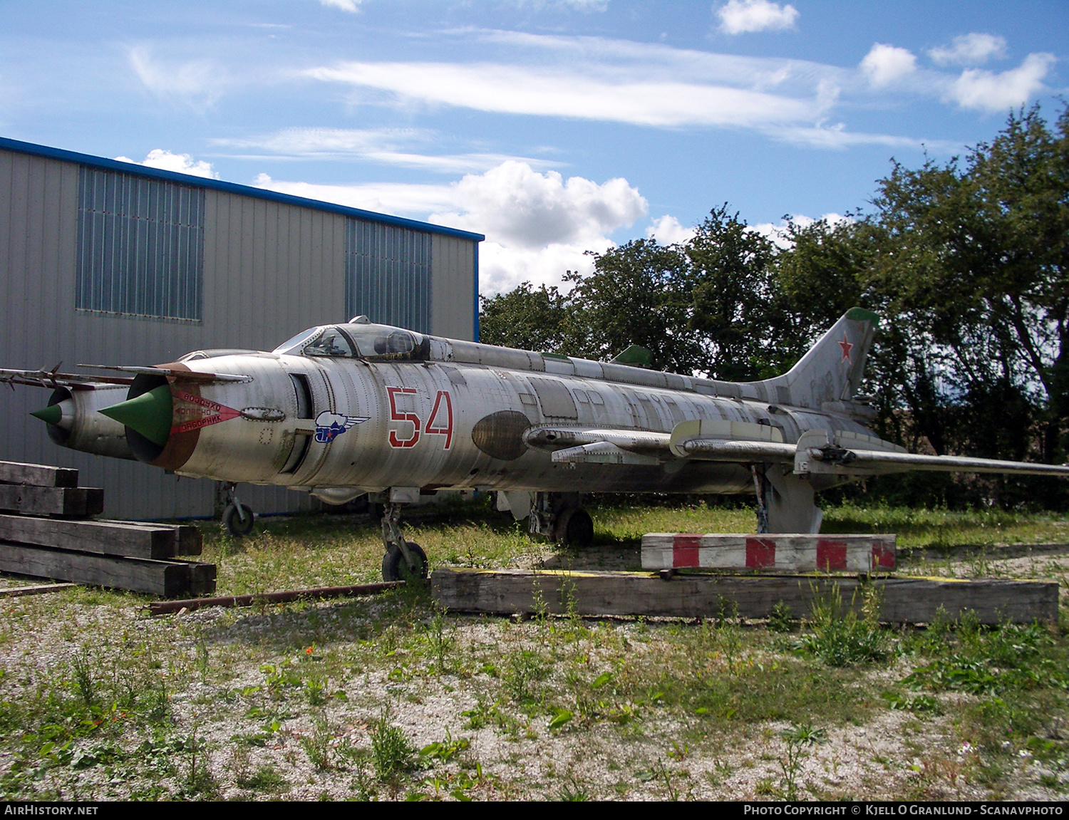 Aircraft Photo of 54 red | Sukhoi Su-17M | Russia - Air Force | AirHistory.net #663034