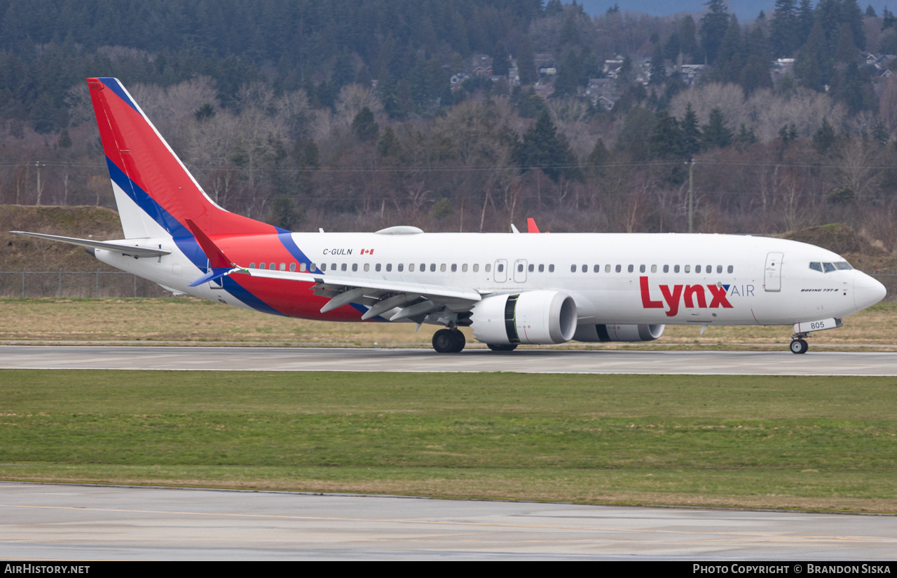 Aircraft Photo of C-GULN | Boeing 737-8 Max 8 | Lynx Air | AirHistory.net #663037