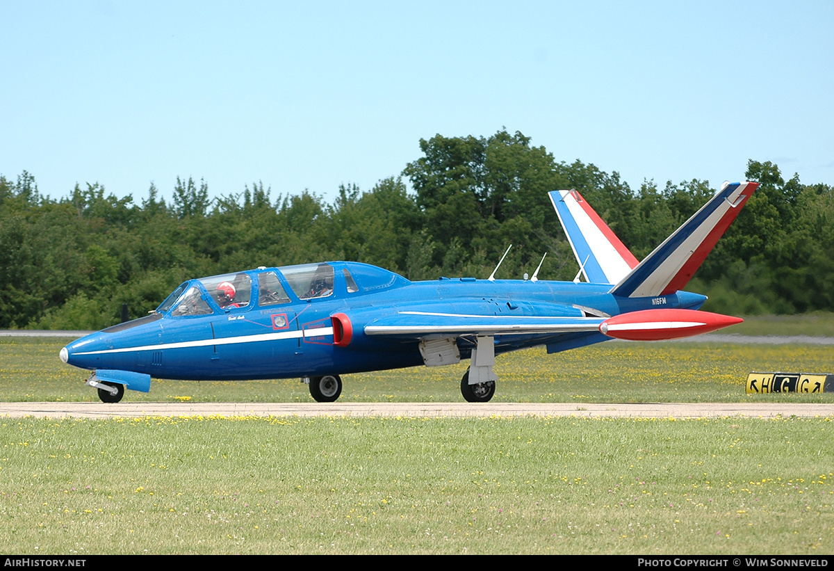 Aircraft Photo of N16FM | Fouga CM-170R Magister | France - Air Force | AirHistory.net #663064
