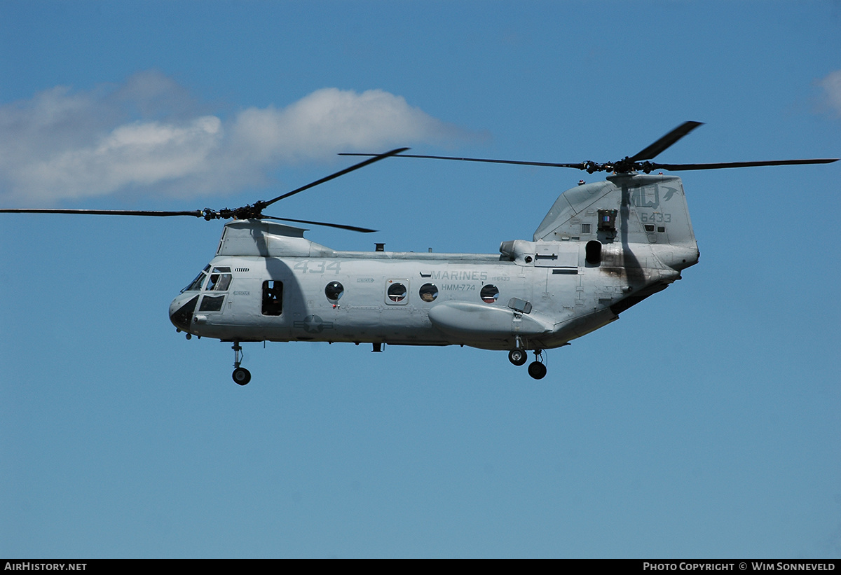 Aircraft Photo of 156433 / 6433 | Boeing Vertol CH-46D Sea Knight | USA - Marines | AirHistory.net #663075