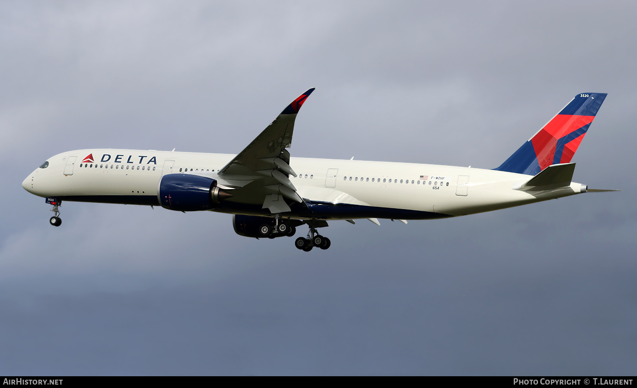 Aircraft Photo of F-WZHF | Airbus A350-941 | Delta Air Lines | AirHistory.net #663078