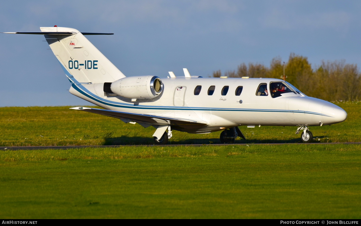 Aircraft Photo of OO-IDE | Cessna 525 CitationJet | ASL - Air Service Liège | AirHistory.net #663091
