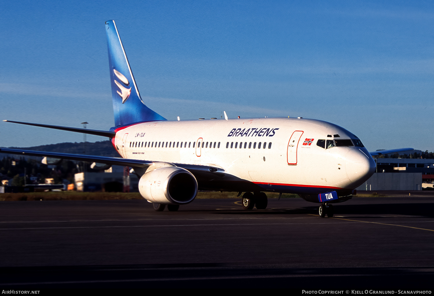 Aircraft Photo of LN-TUA | Boeing 737-705 | Braathens | AirHistory.net #663106