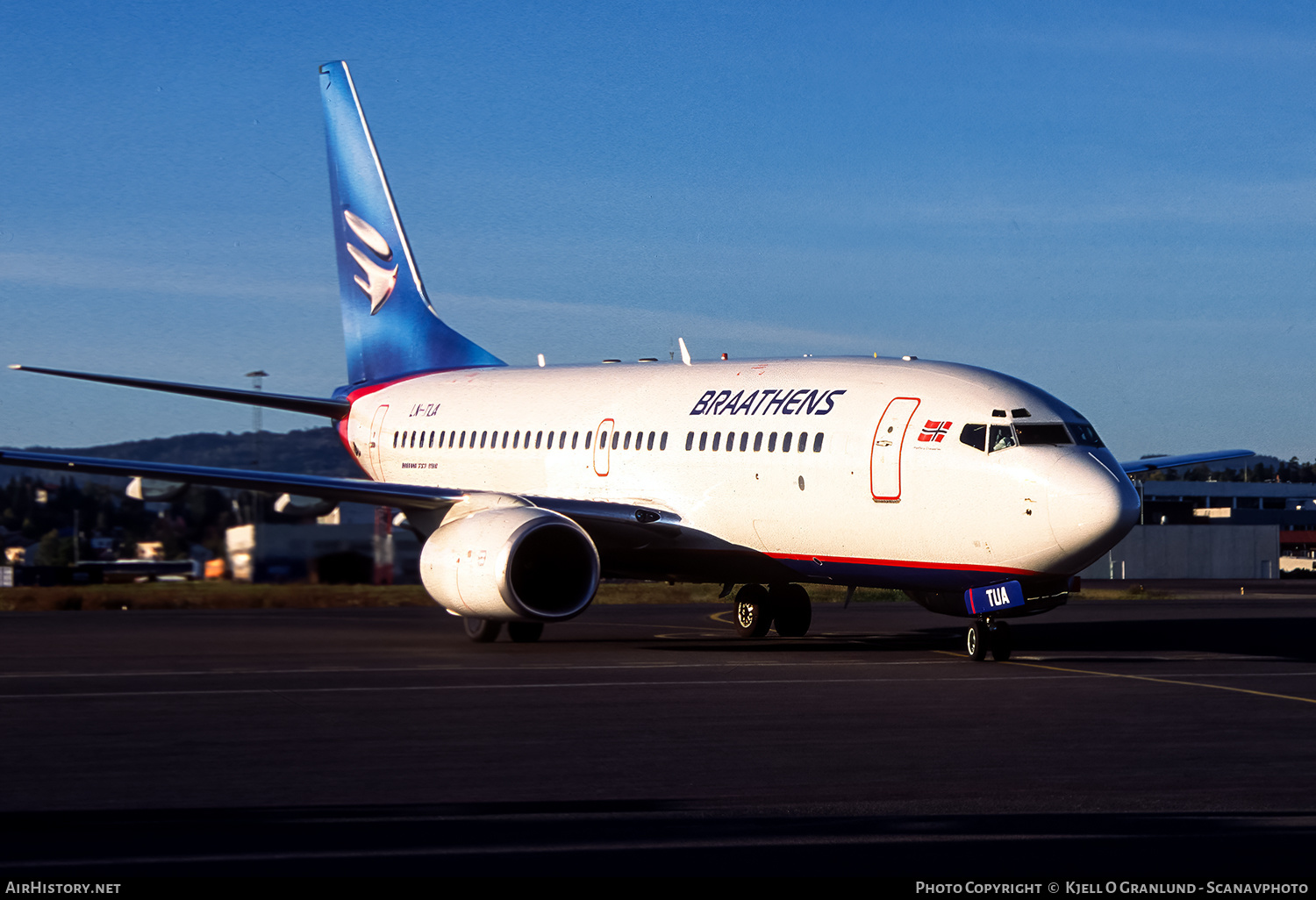 Aircraft Photo of LN-TUA | Boeing 737-705 | Braathens | AirHistory.net #663106