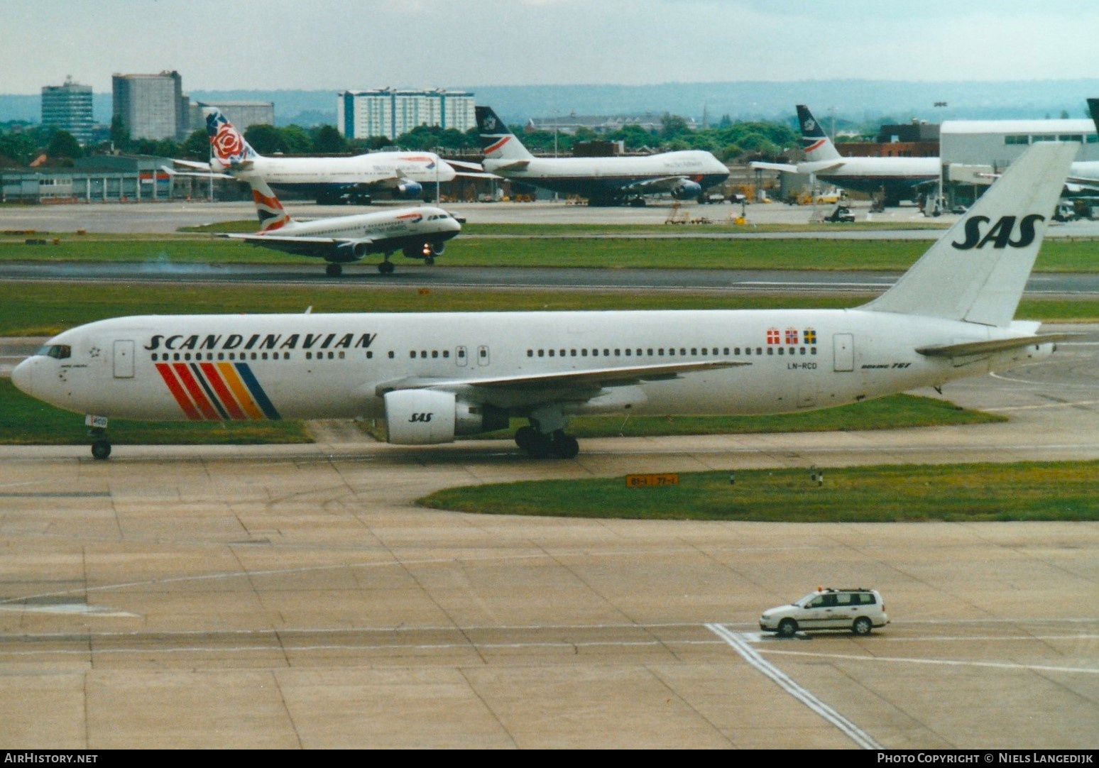 Aircraft Photo of LN-RCD | Boeing 767-383/ER | Scandinavian Airlines - SAS | AirHistory.net #663108