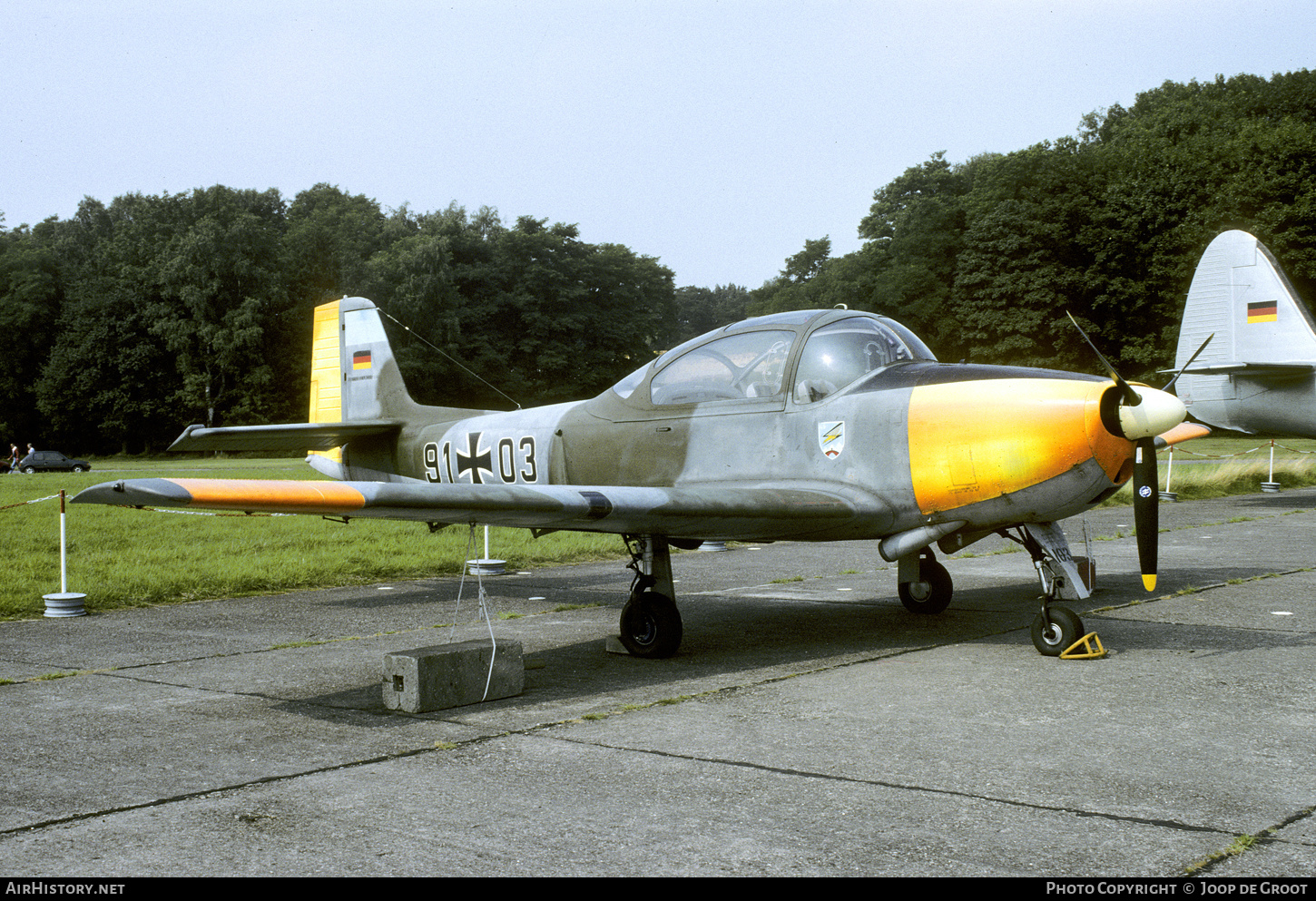 Aircraft Photo of 9103 | Focke-Wulf FWP-149D | Germany - Air Force | AirHistory.net #663118