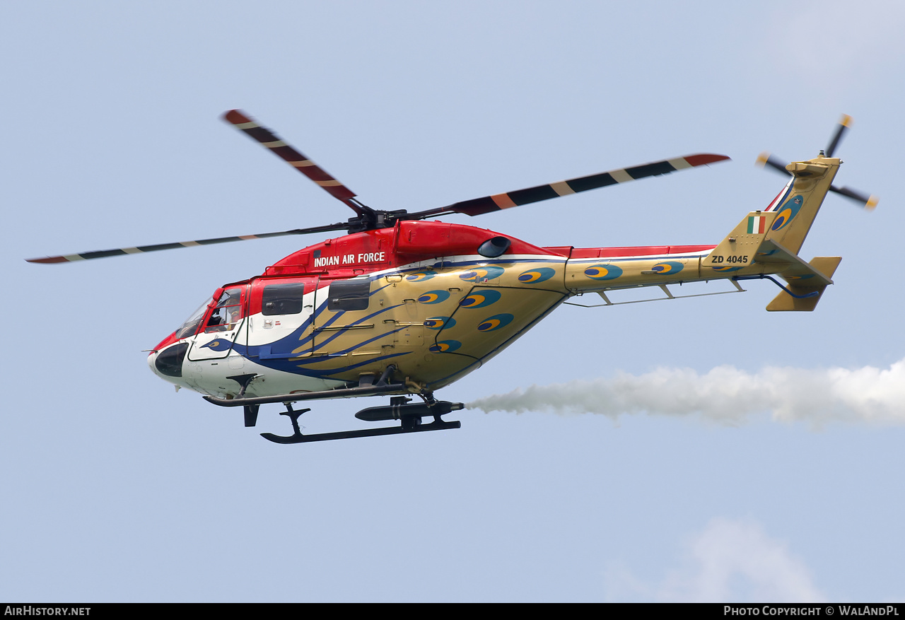 Aircraft Photo of ZD4045 | Hindustan ALH Dhruv | India - Air Force | AirHistory.net #663123