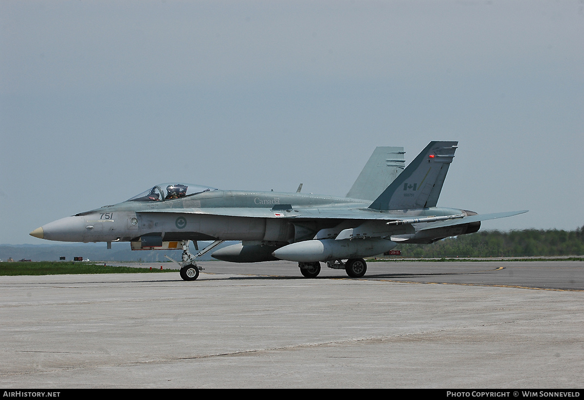 Aircraft Photo of 188751 | McDonnell Douglas CF-188A Hornet | Canada - Air Force | AirHistory.net #663135