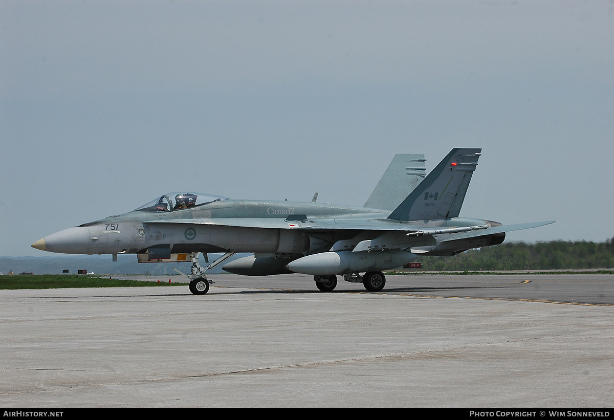Aircraft Photo of 188751 | McDonnell Douglas CF-188 Hornet | Canada - Air Force | AirHistory.net #663135