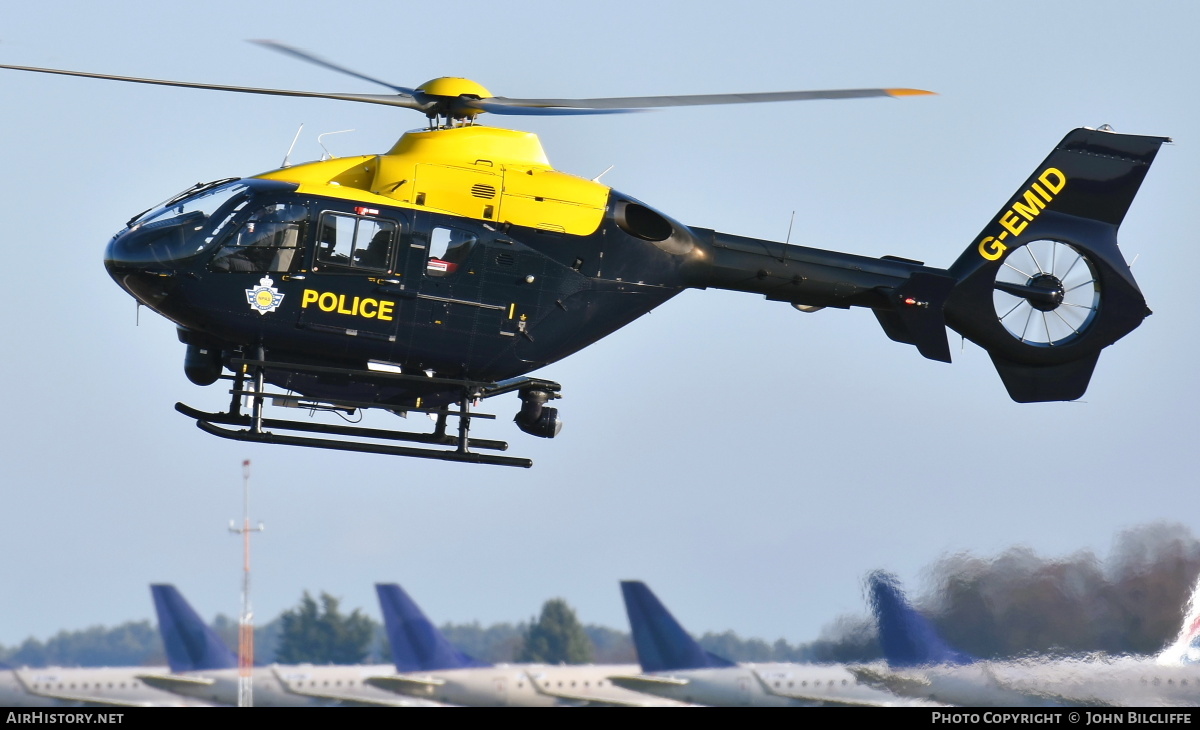 Aircraft Photo of G-EMID | Eurocopter EC-135P-2+ | NPAS - National Police Air Service | AirHistory.net #663138