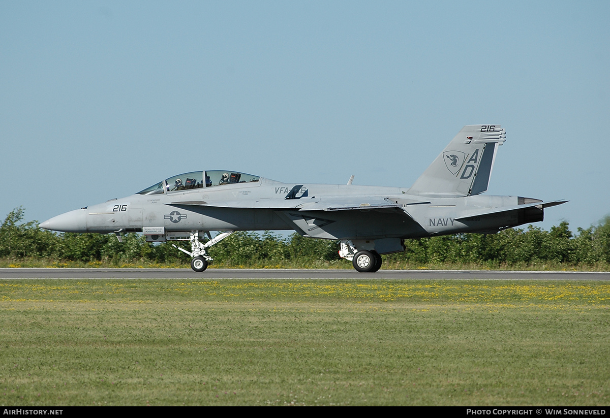 Aircraft Photo of 166658 | Boeing F/A-18F Super Hornet | USA - Navy | AirHistory.net #663139