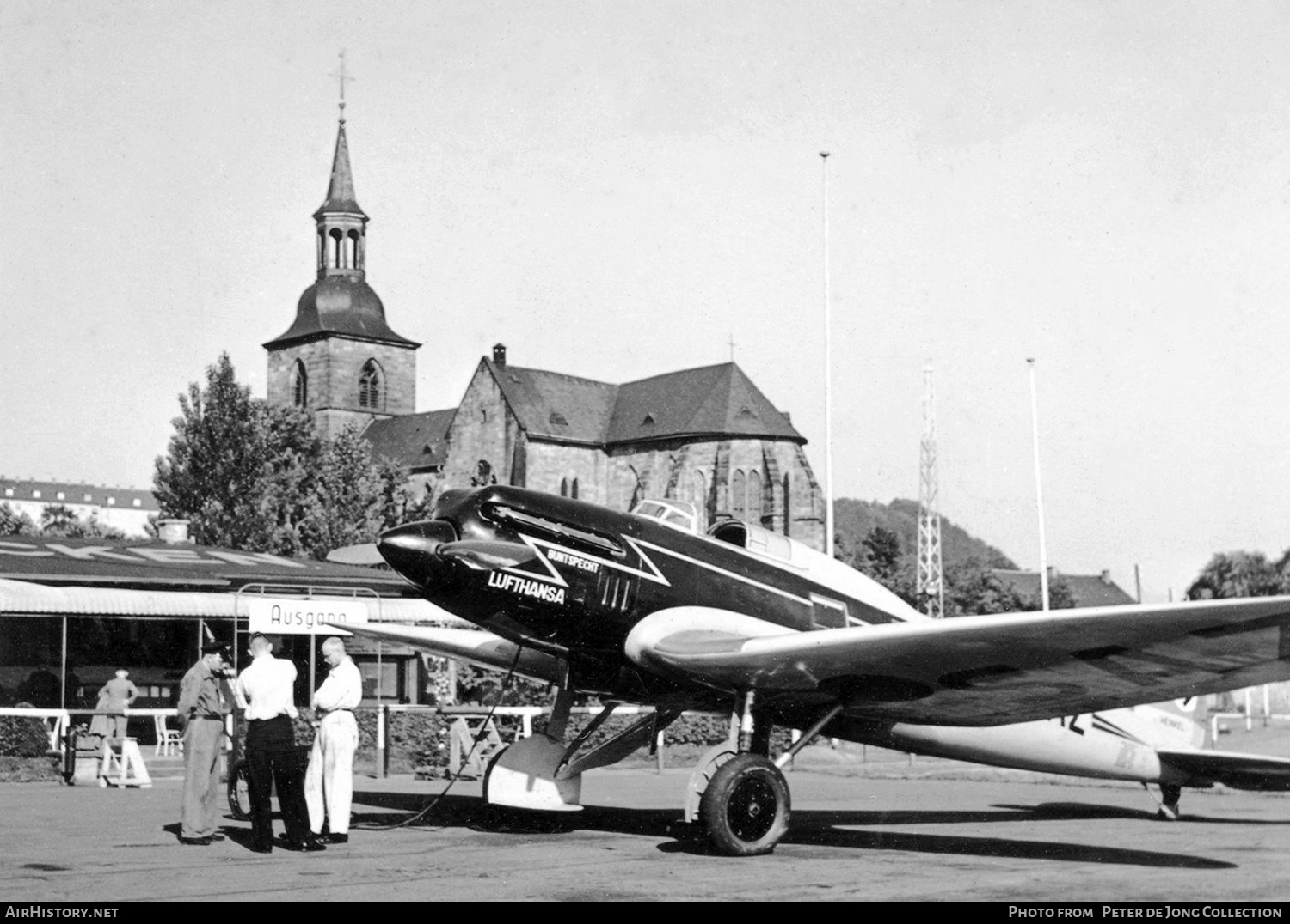 Aircraft Photo of D-USAZ | Heinkel He 70G-1 | Deutsche Luft Hansa | AirHistory.net #663142