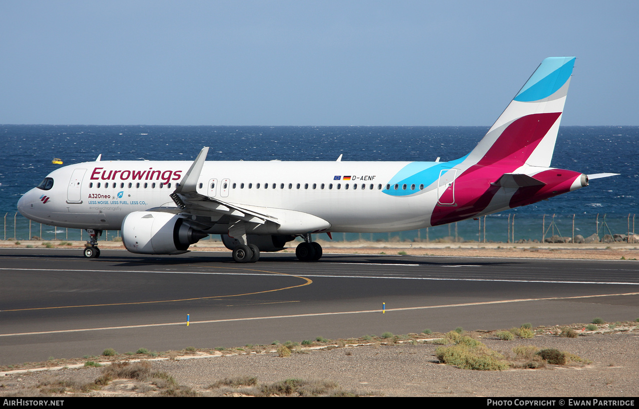 Aircraft Photo of D-AENF | Airbus A320-251N | Eurowings | AirHistory.net #663155