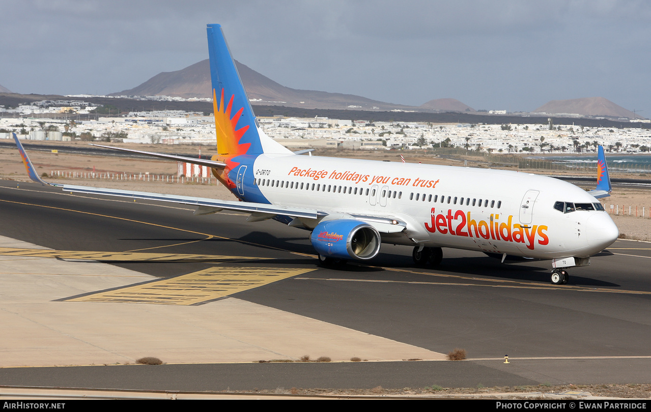 Aircraft Photo of G-DRTD | Boeing 737-808 | Jet2 Holidays | AirHistory.net #663181