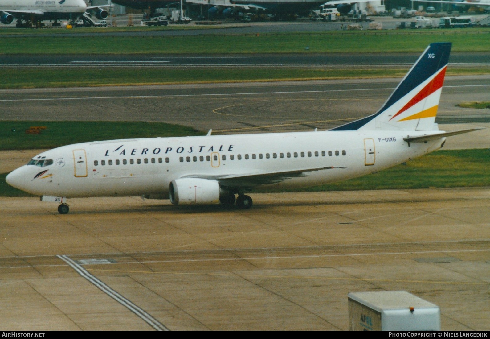 Aircraft Photo of F-GIXG | Boeing 737-382(QC) | L'Aeropostale | AirHistory.net #663186