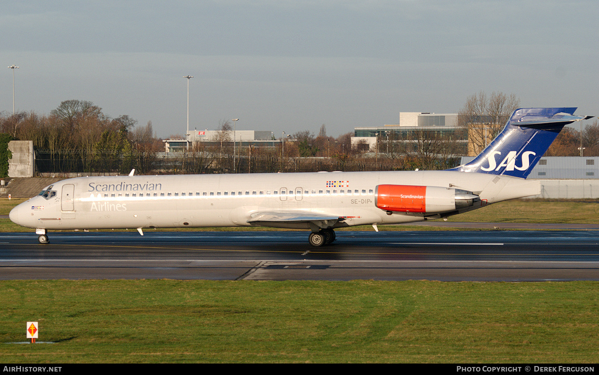 Aircraft Photo of SE-DIP | McDonnell Douglas MD-87 (DC-9-87) | Scandinavian Airlines - SAS | AirHistory.net #663196