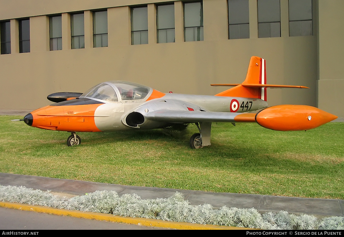 Aircraft Photo of 447 | Cessna T-37B Tweety Bird | Peru - Air Force | AirHistory.net #663198