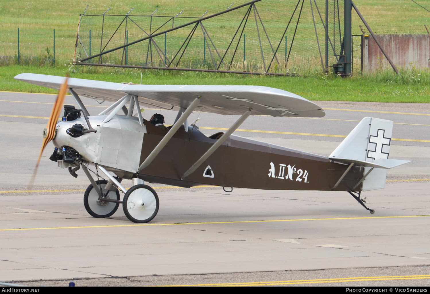 Aircraft Photo of LY-BDJ / 24 | Rolandas Kalinauskas ANBO II (replica) | Lithuania - Air Force | AirHistory.net #663201