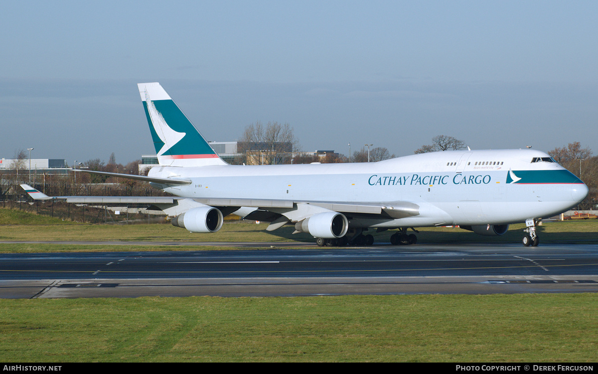 Aircraft Photo of B-HKH | Boeing 747-412(BCF) | Cathay Pacific Airways Cargo | AirHistory.net #663213