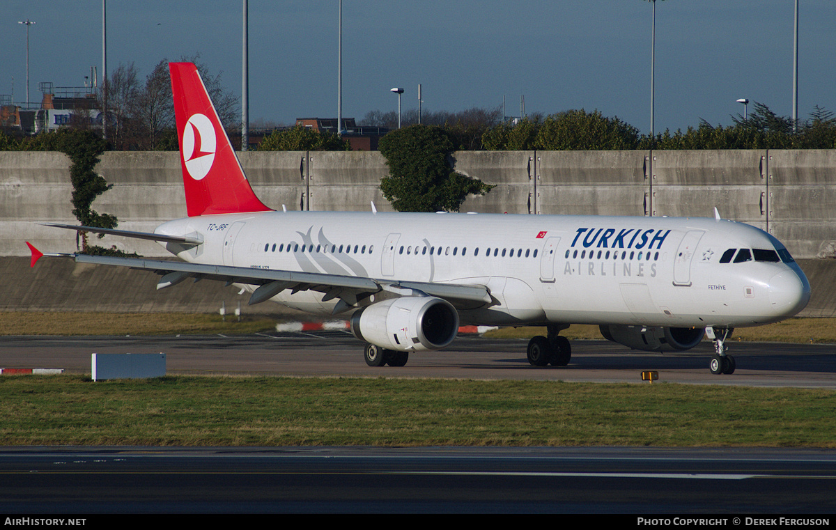Aircraft Photo of TC-JRF | Airbus A321-231 | Turkish Airlines | AirHistory.net #663218