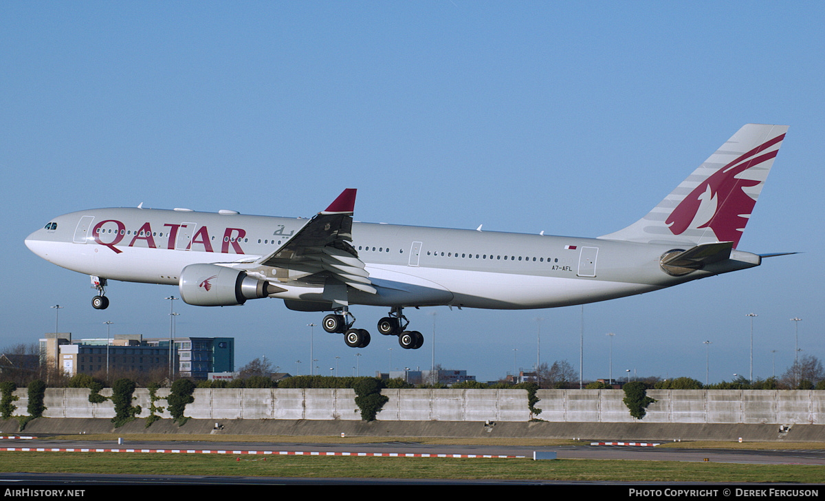 Aircraft Photo of A7-AFL | Airbus A330-203 | Qatar Airways | AirHistory.net #663220