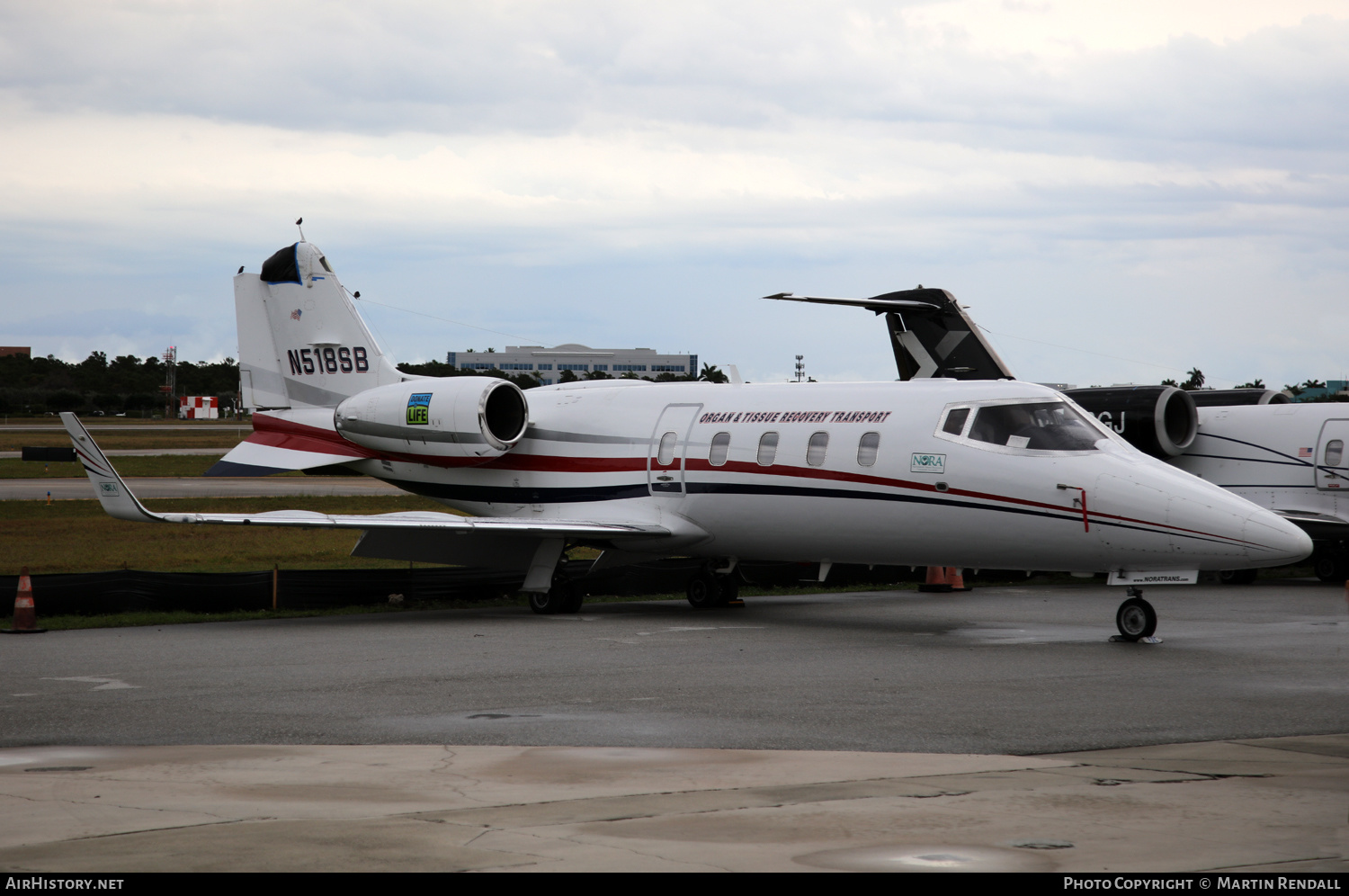 Aircraft Photo of N518SB | Gates Learjet 55C | AirHistory.net #663224