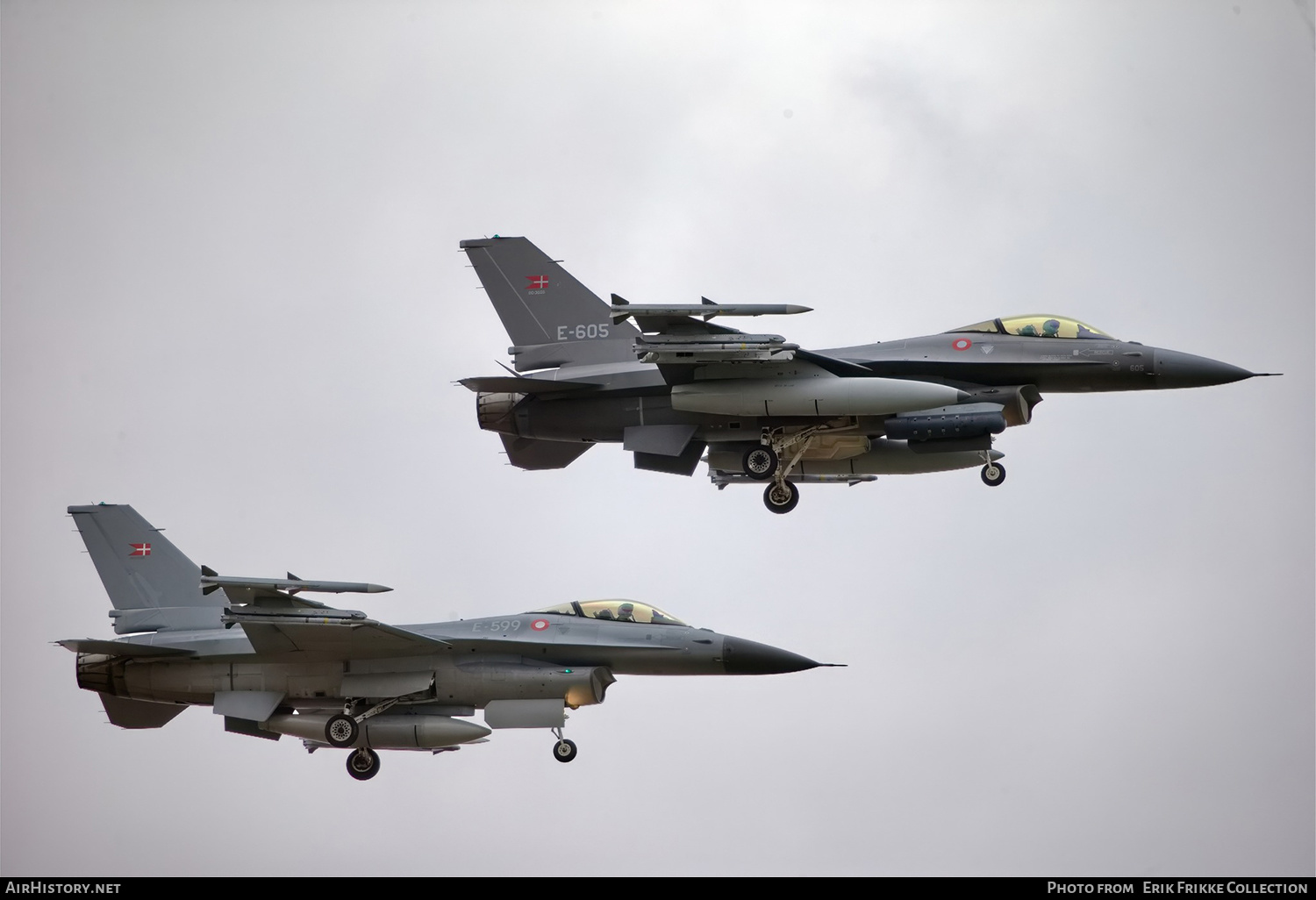 Aircraft Photo of E-605 | General Dynamics F-16AM Fighting Falcon | Denmark - Air Force | AirHistory.net #663227