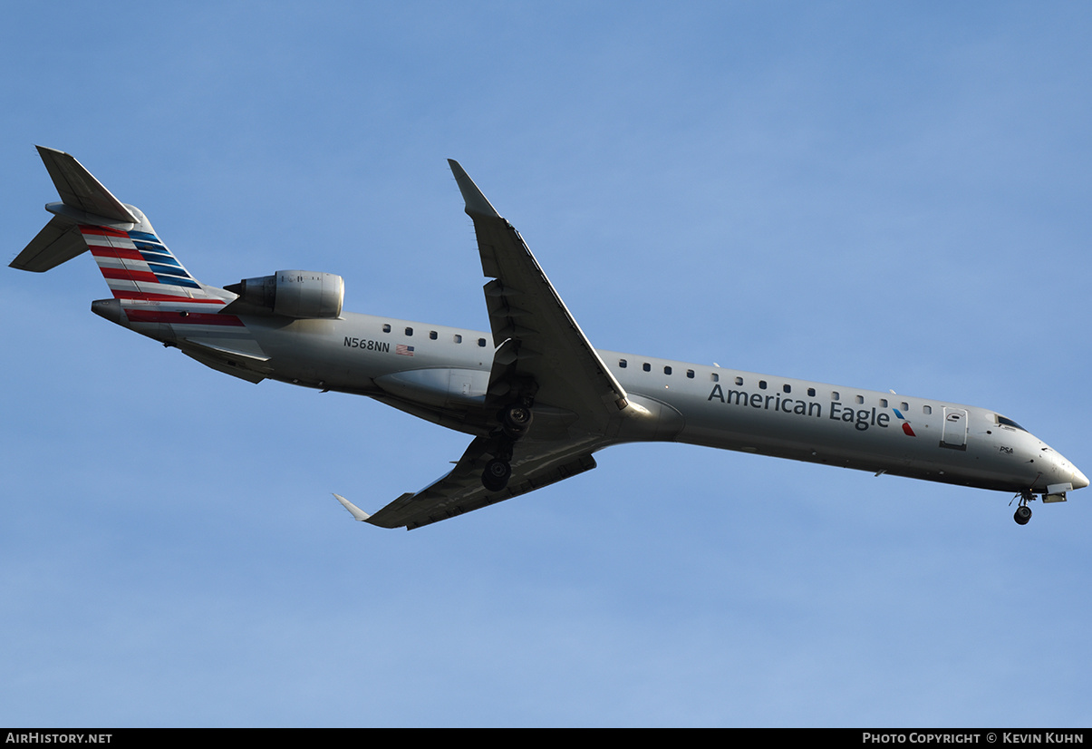 Aircraft Photo of N568NN | Bombardier CRJ-900LR (CL-600-2D24) | American Eagle | AirHistory.net #663235