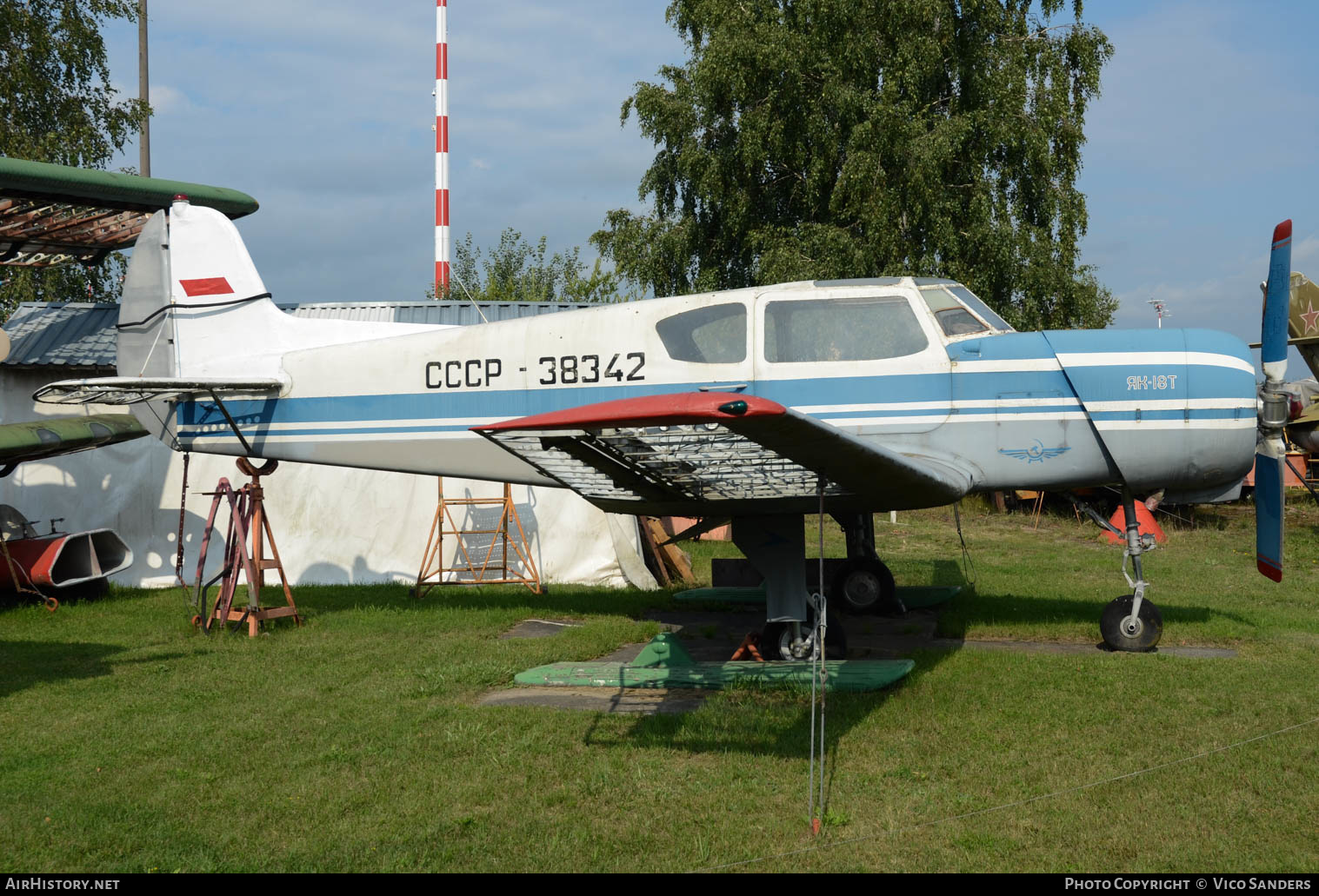 Aircraft Photo of CCCP-38342 | Yakovlev Yak-18T | Aeroflot | AirHistory.net #663238