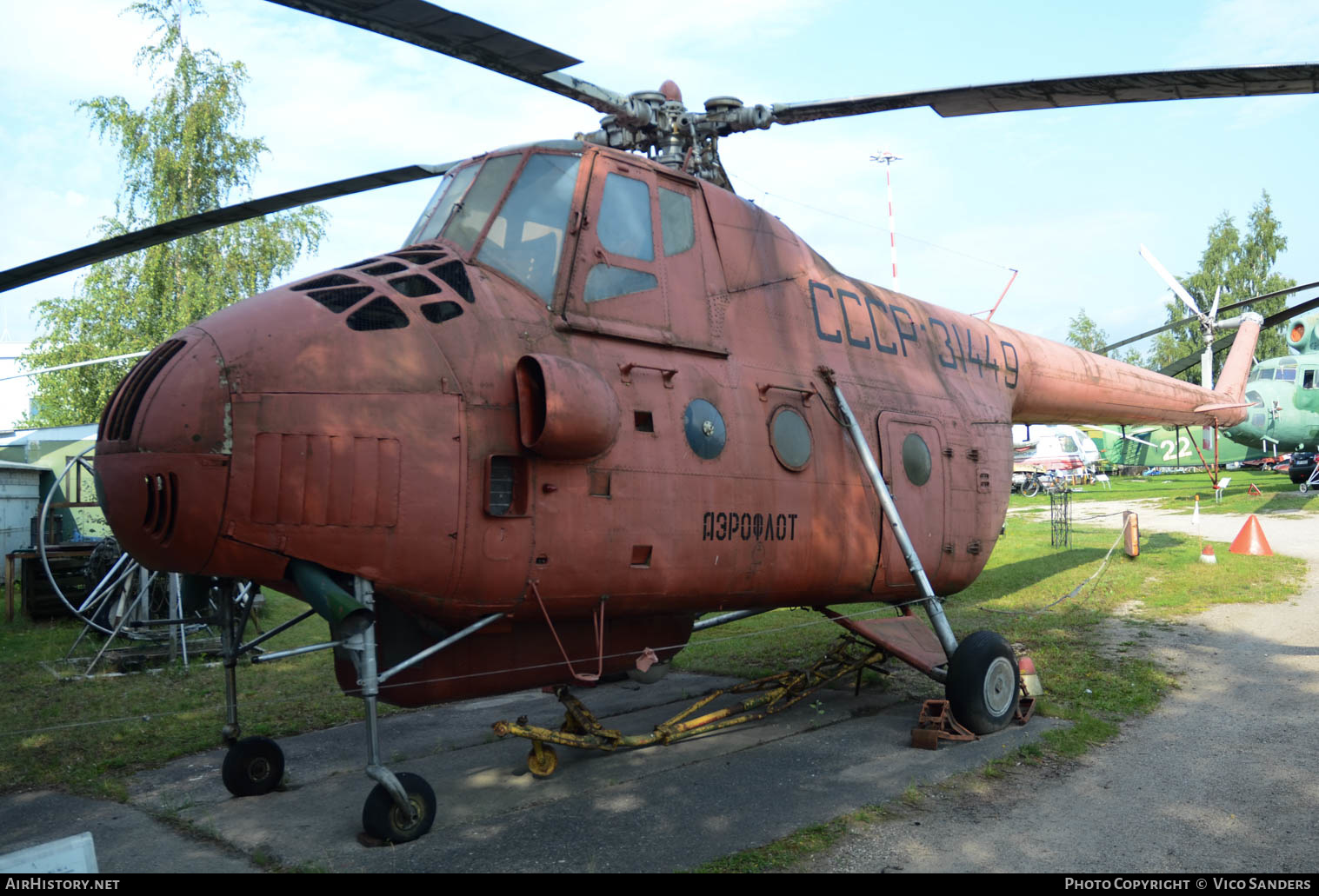 Aircraft Photo of CCCP-31449 | Mil Mi-4A | Aeroflot | AirHistory.net #663254