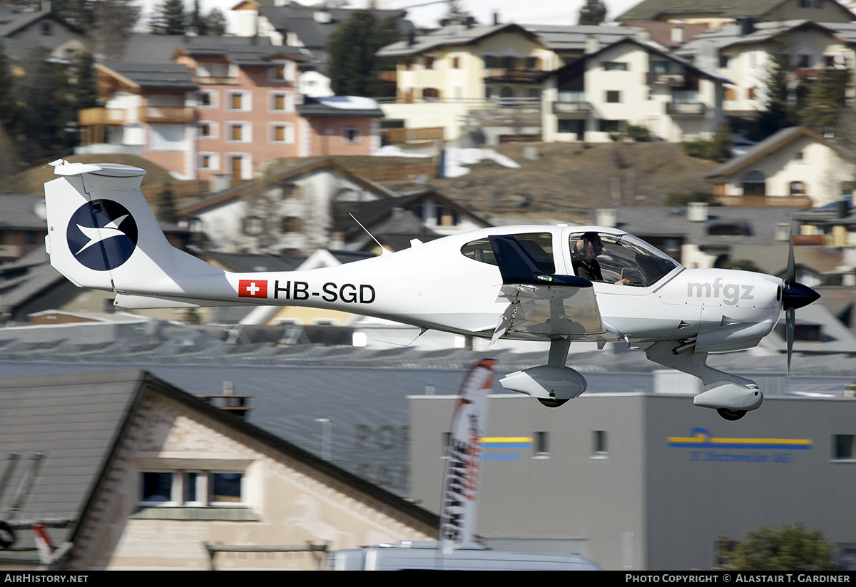 Aircraft Photo of HB-SGD | Diamond DA40 NG Diamond Star | MFGZ - Motorfluggruppe Zürich | AirHistory.net #663260