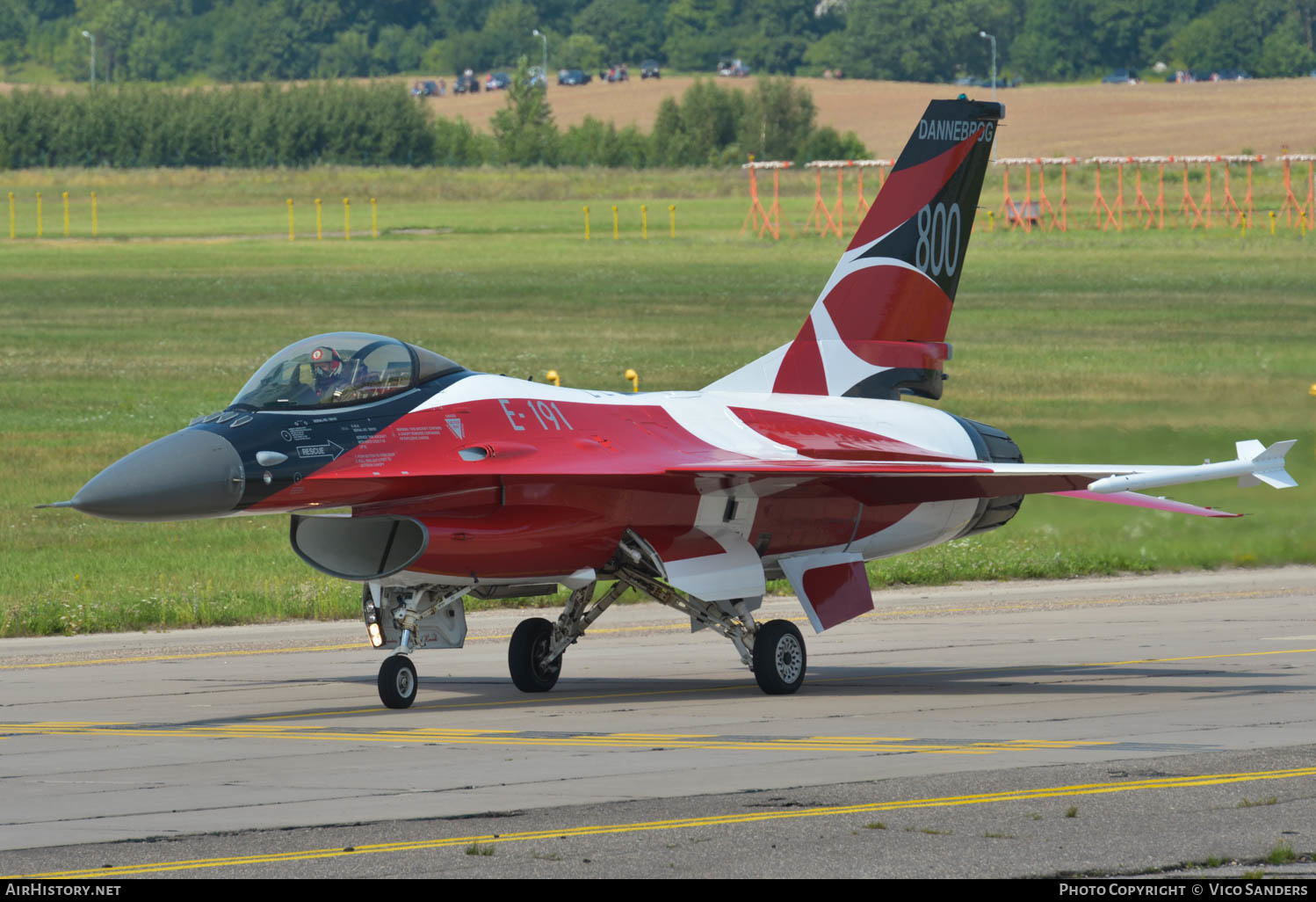 Aircraft Photo of E-191 | General Dynamics F-16AM Fighting Falcon | Denmark - Air Force | AirHistory.net #663261