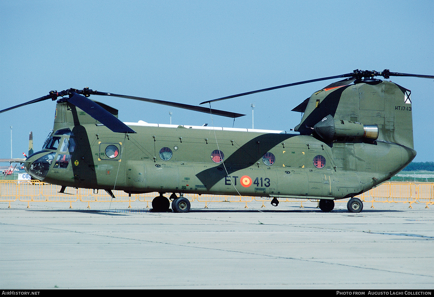Aircraft Photo of HT.17-13 | Boeing CH-47D Chinook (414) | Spain - Army | AirHistory.net #663280