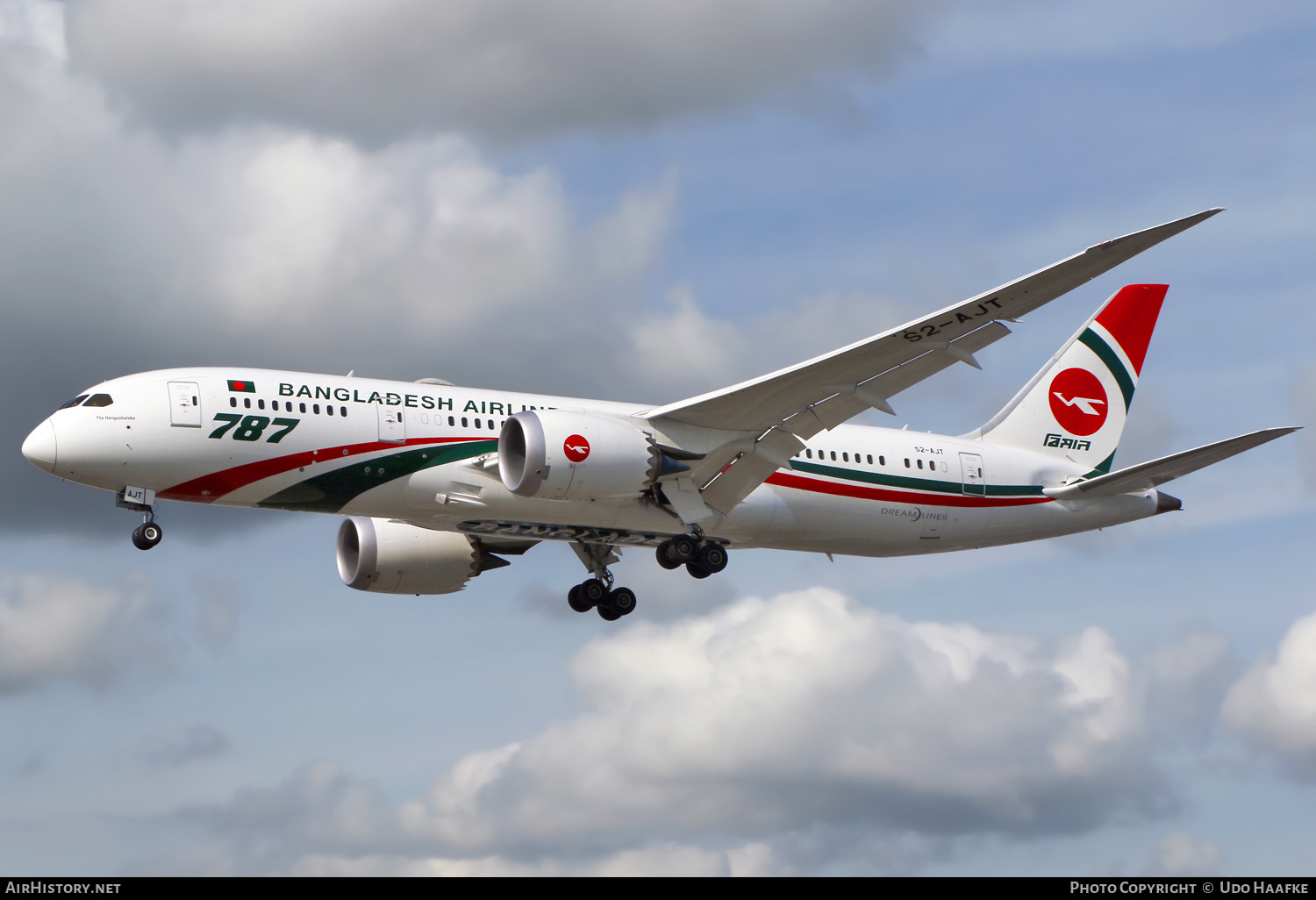 Aircraft Photo of S2-AJT | Boeing 787-8 Dreamliner | Biman Bangladesh Airlines | AirHistory.net #663289