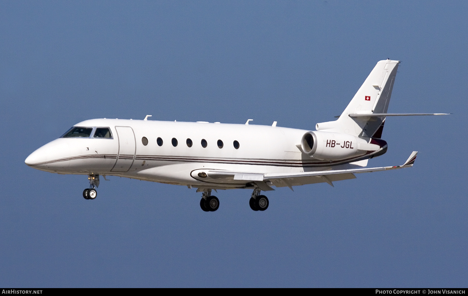 Aircraft Photo of HB-JGL | Israel Aircraft Industries Gulfstream G200 | AirHistory.net #663296