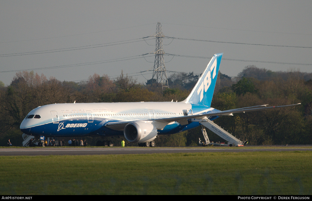 Aircraft Photo of N787BX | Boeing 787-8 Dreamliner | Boeing | AirHistory.net #663300