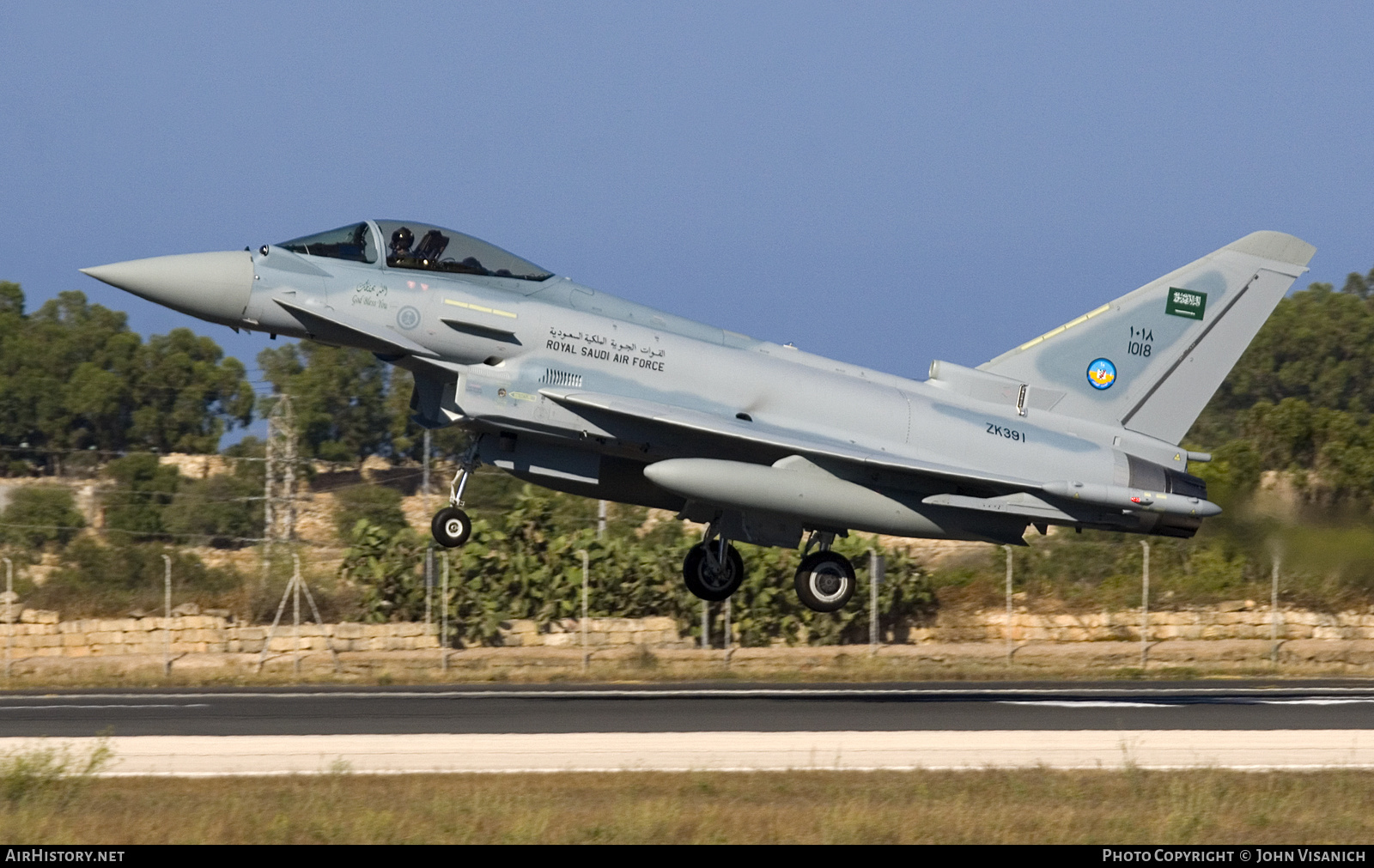 Aircraft Photo of 1018 / ZK391 | Eurofighter EF-2000 Typhoon FGR.54 | Saudi Arabia - Air Force | AirHistory.net #663303