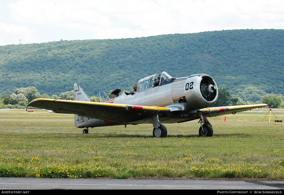 Aircraft Photo of N696WM / 01902 | North American SNJ-3 Texan | USA - Navy | AirHistory.net #663309