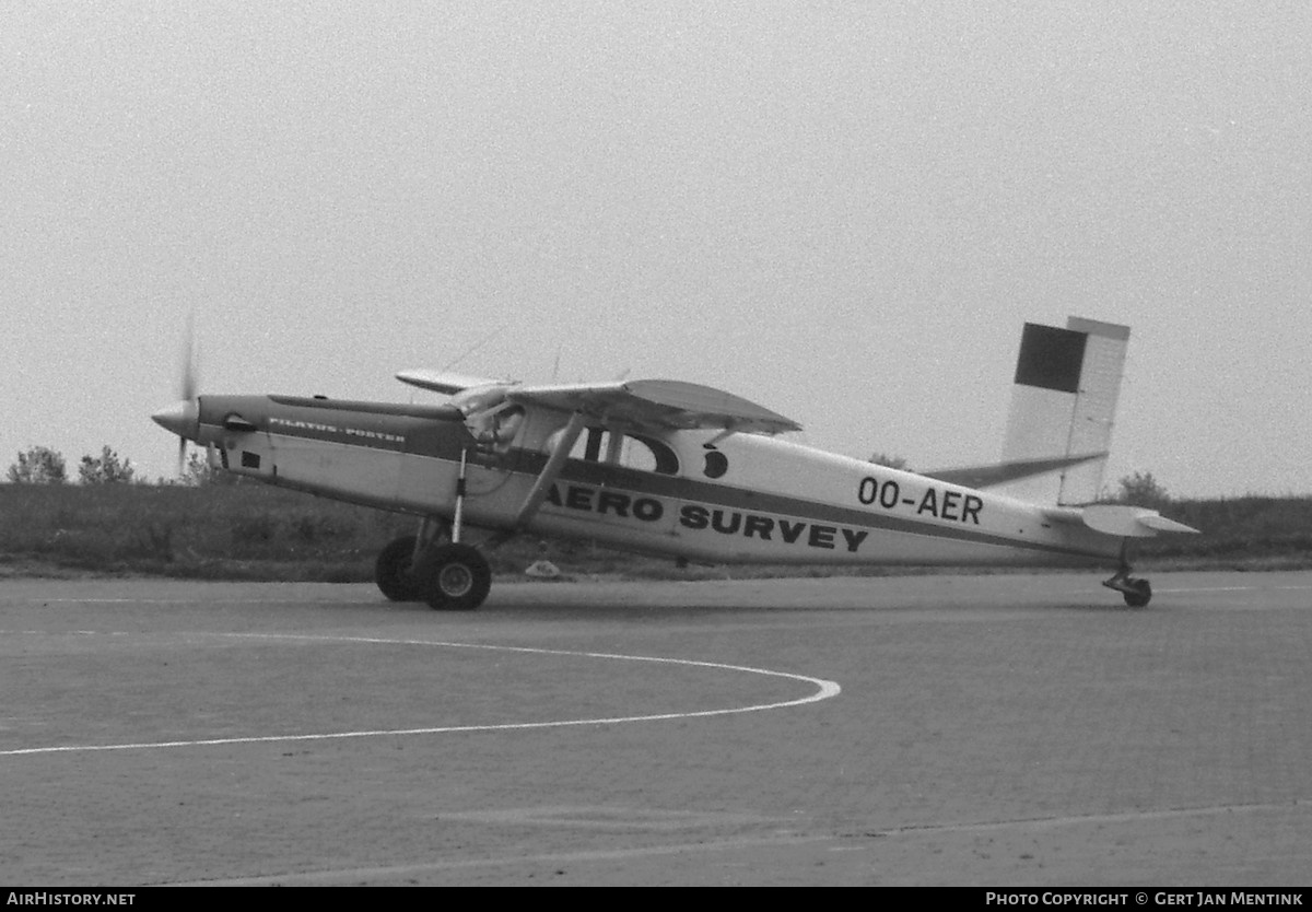 Aircraft Photo of OO-AER | Pilatus PC-6/B2/34-H2 Turbo Porter | Aero Survey | AirHistory.net #663333
