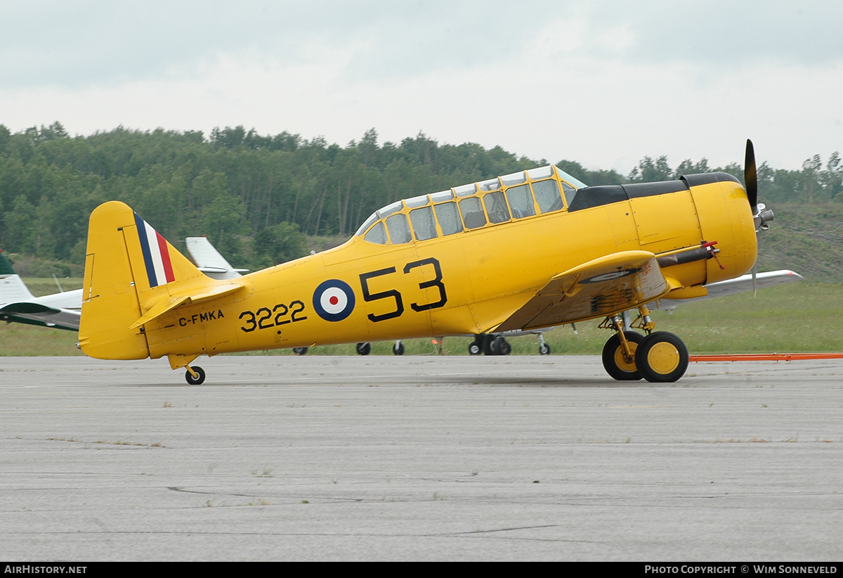 Aircraft Photo of C-FMKA | North American AT-6D Harvard II | Canada - Air Force | AirHistory.net #663344