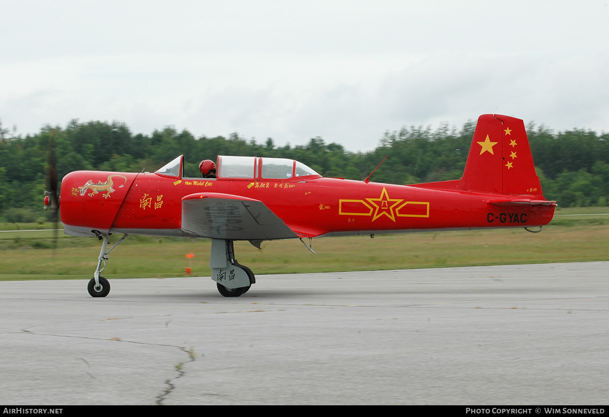 Aircraft Photo of C-GYAC | Nanchang CJ-6A | AirHistory.net #663351