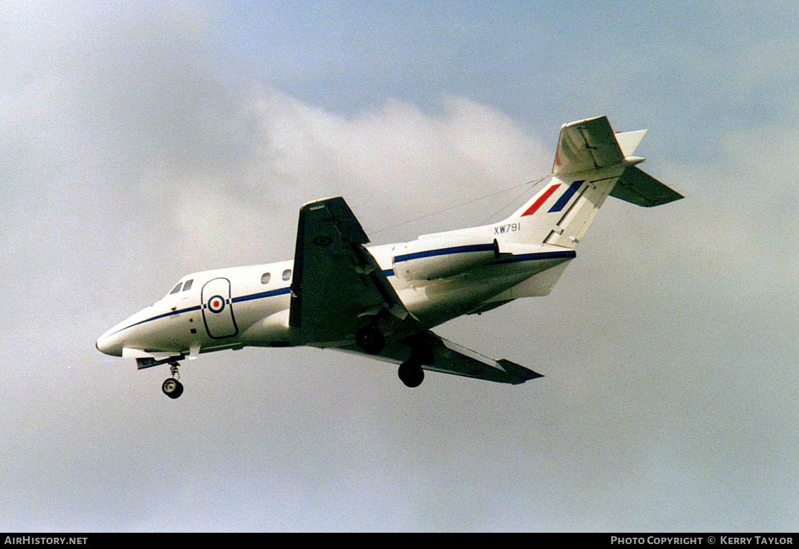Aircraft Photo of XW791 | Hawker Siddeley HS-125 CC1 (HS-125-400B) | UK - Air Force | AirHistory.net #663353