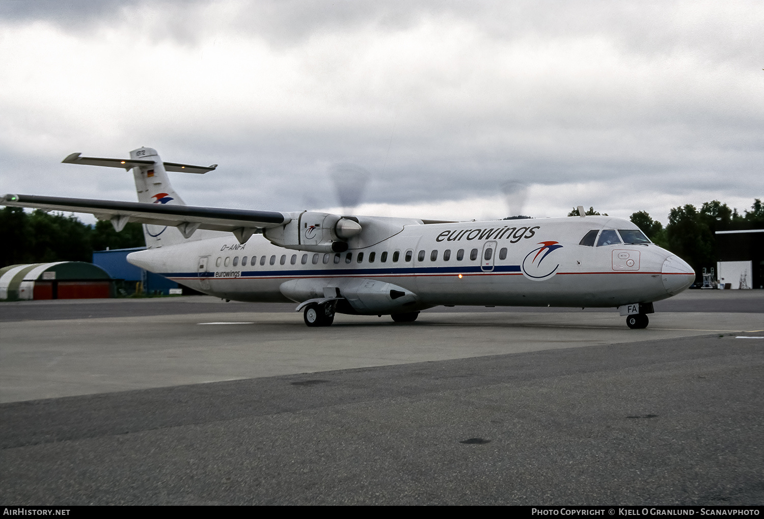 Aircraft Photo of D-ANFA | ATR ATR-72-202 | Eurowings | AirHistory.net #663371